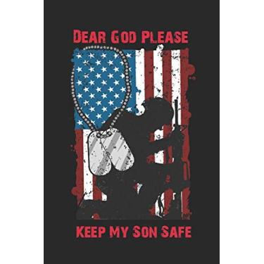 Imagem de Dear God, Please Keep My Son Safe: Daily Journal & Devotional about Faith, Courage and Protection - A meaningful gift for an Army Mom -Military ...For an Army Mom) -Soldier Appreciation Gifts