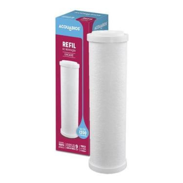 Imagem de Refil Filtro Pp Liso 25 Micra 9.3/4 25Cm Encaixe Acquabios