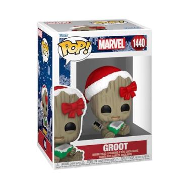 Imagem de Funko POP! Marvel: Holiday - Groot - Marvel Comics - Collectable Vinyl Figure - Gift Idea - Official Merchandise - for Kids & Adults - Comic Books Fans - Model Figure for Collectors and Display