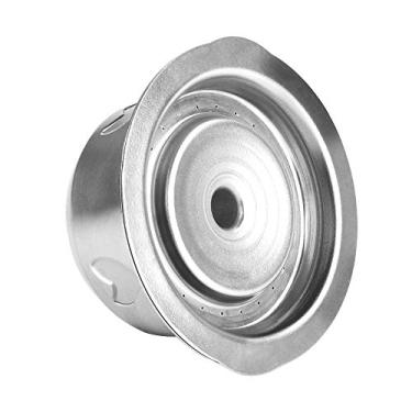 Imagem de Cápsulas de café reutilizáveis de aço idável, conjunto de filtros para cápsulas de café compatíveis com vertuolline GCA1 Delonghi ENV135 Delonghi ENV150 BNV450WHT1BUC1