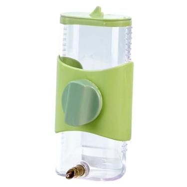 Imagem de ＡＷＨＡＯ Bebedor de Pássaros para, Dispensador de água Conveniente para Pássaros, Capacidade de 300ml para Pássaros Médios E Pequenos, Suprimentos Par, Verde, Tamanho real