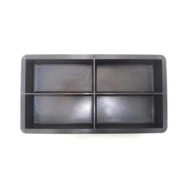 Imagem de Kit FORMA PLASTICA QUADRUPLA 20X10X06CM 10 un - Gme Formas