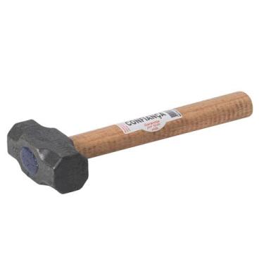 Imagem de Marreta Aço Fundido Com Cabo 1kg - Confiança