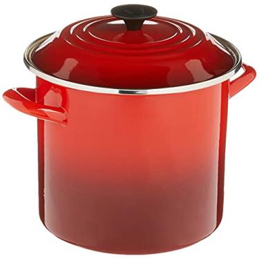 Imagem de Le Creuset Stockpot 22 cm Aço Carbono Esmaltado Vermelho