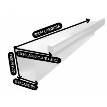 Imagem de Cascata Piscina Inox De Embutir Tradicional 80 Cm Led Rgb - universal 