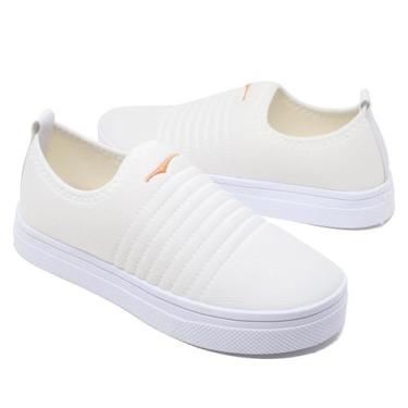 Imagem de Tênis Sapatênis Sapatilha feminino Masculino Slip On Casual Leve e Con