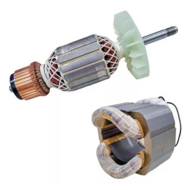 Imagem de Induzido + Bobina Esmerilhadeira Bosch 1351 -gws 18-180 220v - Bolte