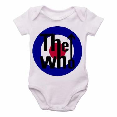 Imagem de body nenê criança roupa bebê The Who Rock - Empório Dutra, P   ( 0-2 M