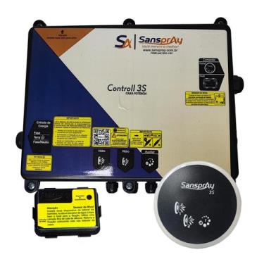 Imagem de Acionador Para 3 Motobombas On-off C/ Sensor Nivel Sanspray