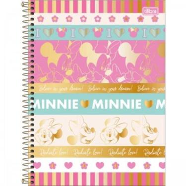 Imagem de Caderno De 1 Materia Cd Univ Minnie 80 Folhas - Tilibra