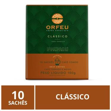 Imagem de Drip Coffee, Café Orfeu, Clássico, 10 sachês