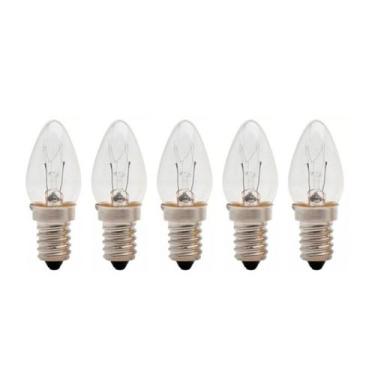 Imagem de kit 5 Lâmpadas Chupeta E14 Colorida Diversas Cores Empalux 127V 220V, 