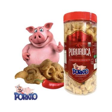 Imagem de Torresmo Pururuca Porkão Sabor Pimenta 120g