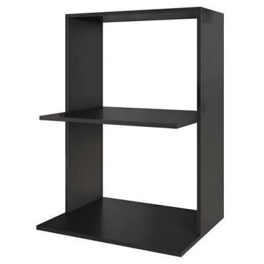 Imagem de Suporte de Parede para Microondas e Forno em MDF e Madeira Nicho na co