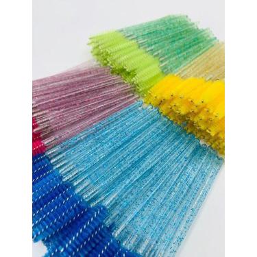 Imagem de Kit 500 Escovinha Para Alongamento De Cílios Sobrancelha - oem