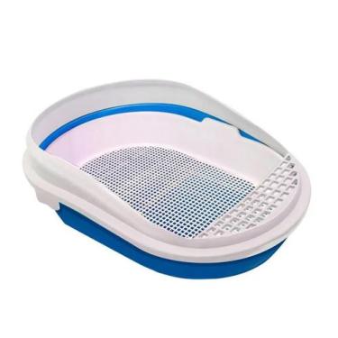 Imagem de Bandeja Higiênica Furba Furacão Pet Banheira Gato, azul