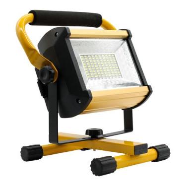 Imagem de  Lanterna Holofote Led Recarregável 100 Watts Longo Alcance - Nagano