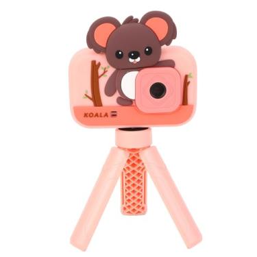 Imagem de Câmera Digital, HD 1080P 48MP, Zoom Digital 4x, Câmera de Vídeo Selfie Portátil Compacta para Viagem para Estudantes, Tela de 2,4 Polegadas, para Adolescentes (32 GB)