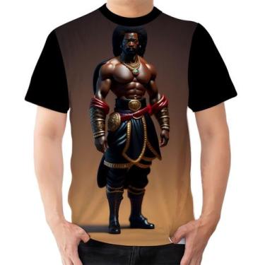 Imagem de Camiseta Camisa Ads Samurai Negro Japão Luta 5 - Fabriqueta, M