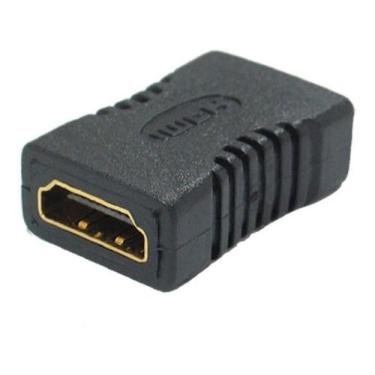 Imagem de Adaptador Hdmi Femea X Femea Emenda Extensor Conector D Cabo - XCELL