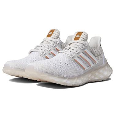 Imagem de adidas Ultraboost Ultra Boost Web DNA Tênis masculino casual com cadarço - cinza, Branco, metálico, 38
