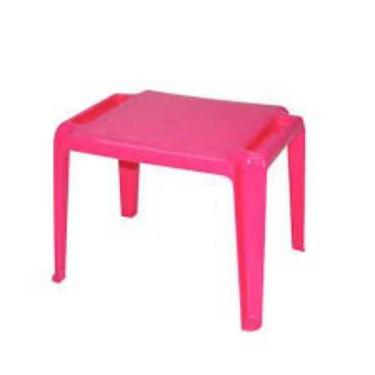 Imagem de Mesa Plástica Monobloco Infantil Dona Chica Tramontina Rosa
