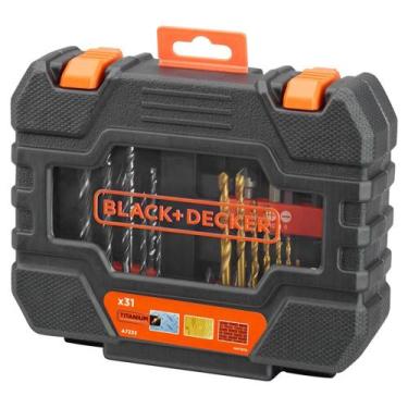 Imagem de Jogo de Bits e Brocas Black Decker A7233-XJ, 31 Peças - BLACK+DECKER