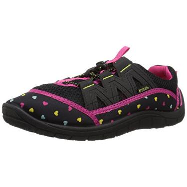 Imagem de Sapato infantil Northside Brille Water, Black/Fuchsia, 5 Big Kid