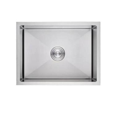 Imagem de Cuba Inox Para Cozinha Escovado 55x35x20cm