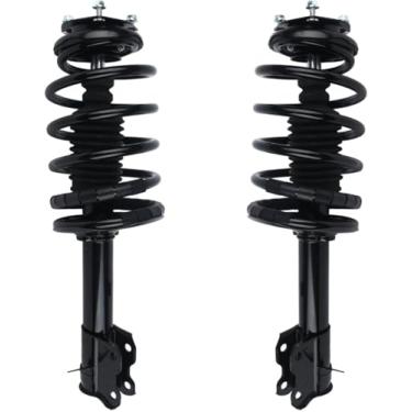 Imagem de Autoround 172106 172105 Amortecedor dianteiro completo e conjunto de mola helicoidal compatível com Nissan Sentra 2002 2003 2004 2005 2006, ambos os lados do motorista do passageiro
