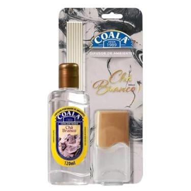 Imagem de Kit Coala Essências Limpador Perfumado de Ambientes Concentrado 120 ml + Difusor de Aromas Chá Branco 100 ml