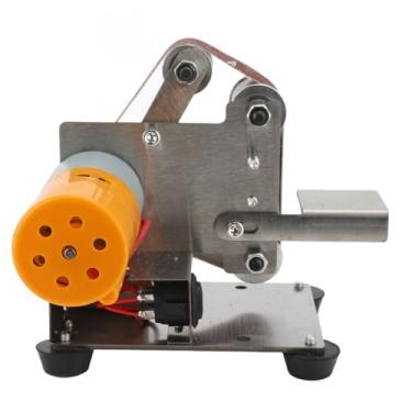 Imagem de Mini Lixadeira de Correia Com ângulo Ajustável, Máquina de Lixar Vertical, Ferramenta Elétrica para Artesãos de Oficina Doméstica