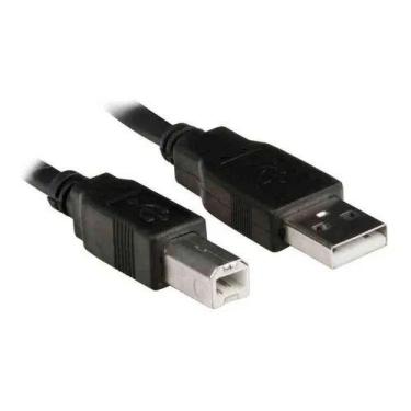 Imagem de CABO USB PARA IMPRESSORA 2.0 AM x BM 1,8m  23559 VINIK