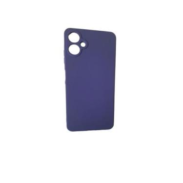 Imagem de Capa Capinha Para Samsung Galaxy A06 Case Aveludada Violeta