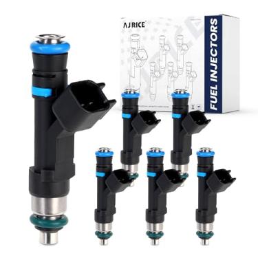 Imagem de Injetores de combustível 6 peças aptos para/-Dodge Dakota Durango Nitro Ram 1500 para-/Jeep Commander Grand Cherokee Liberty para-/Mitsubishi Raider 3.7L 0280158020 53032701AA 812-12145 FJ474