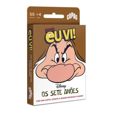 Imagem de Jogo de Cartas Eu Vi Os Sete Anões Disney Copag Baralho