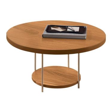 Imagem de Mesa de Centro Sky Redonda com Tampo MDF - HB Móveis