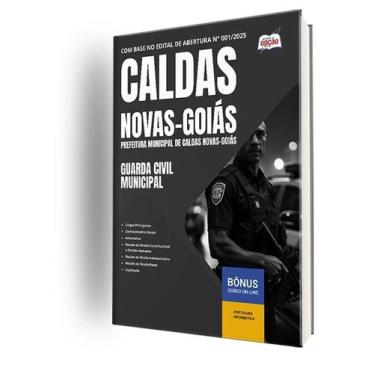 Imagem de Apostila Prefeitura de Caldas Novas - GO  - Guarda Civil Municipal - A