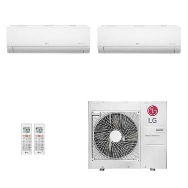 Imagem de Ar-Condicionado Multi Split Inverter LG 30.000 (1x Evap HW 7.000 + 1x 