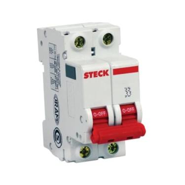 Imagem de Steck, Disjuntor Serie Sd62 16a 2p 400v Curva B 3ka SDD62B16