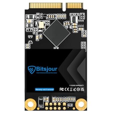 Imagem de Bitsjour SSD SATA III de 128 GB mSATA III 6 Gb/s Mini unidade interna de estado sólido 3D TLC NAND, para Ultrabook Desktop PC Laptop