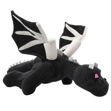Imagem de Brinquedo de pelúcia Black Dragon, videogame Adumtil, 60 cm, presente 