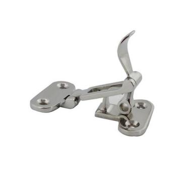 Imagem de Fecho Com Trava De Pressão Em Aço Inox Para Portas Janelas - Abrolhos 