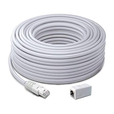 Imagem de Swann Cabo Ethernet Security Cat5, cabo de extensão NVR para câmera PoE, 100 pés/30 meses, SWNHD-30MCAT5E