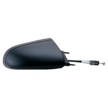 Imagem de Fit System Espelho lateral do passageiro para Buick Lesabre, Olds. Delta 88 Royale, preto, não dobrável, controle remoto manual