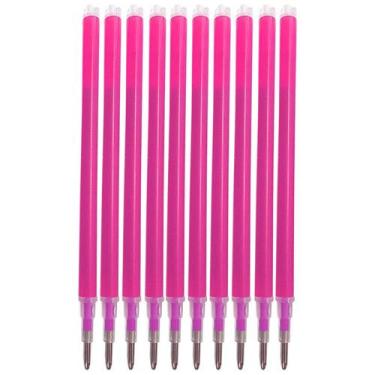 Imagem de 10 Refil 0.8 Apagavel De Caneta Frixion Tecido Papel Rosa. - Evolvere