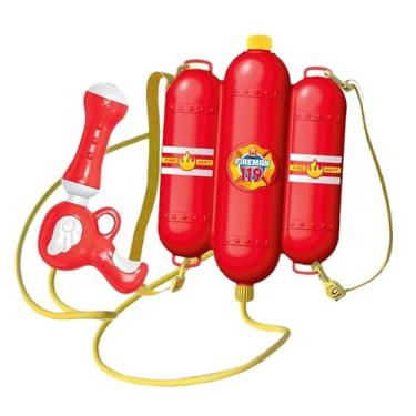 Imagem de YIJU Mochila infantil, brinquedo aquático, verão, brinquedos ao ar livre, adultos, crianças, presente, bombeiro, dramatização, para festa, quintal, piscina, Garrafas