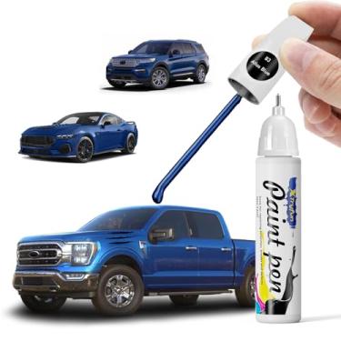 Imagem de XTryfun Tinta de retoque azul Atlas B3 compatível com Ford, reparo de arranhões de carro faça você mesmo, tintas automotivas, reparo rápido e fácil de arranhar para F-150/Mustang/Explorer/Bronco
