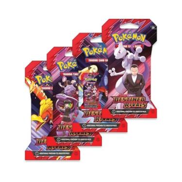 Imagem de Pokemon TCG - Scarlet & Violet: Destined Rivals - 8 Booster Pack Lot - 80 Cards