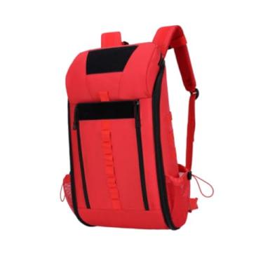 Imagem de Kokiya Mochila para paramédico, mochila médica para primeiros socorros, para trauma, para caminhadas, acampamentos, atividades ao ar livre, esportes e, Vermelho